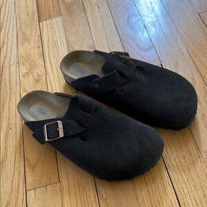 Birkenstock Suede Clogs